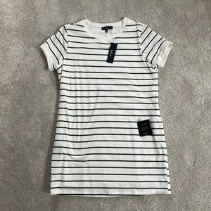 NWT Lulus Striped Tee Shirt Dress
